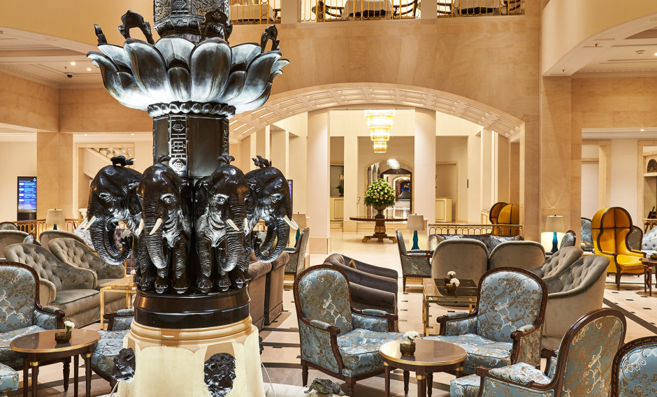 Lobbybereich im Hotel Adlon Kempinski    