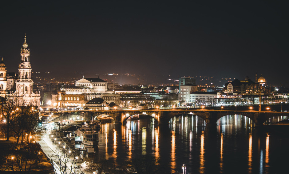 Dresden bei Nacht      