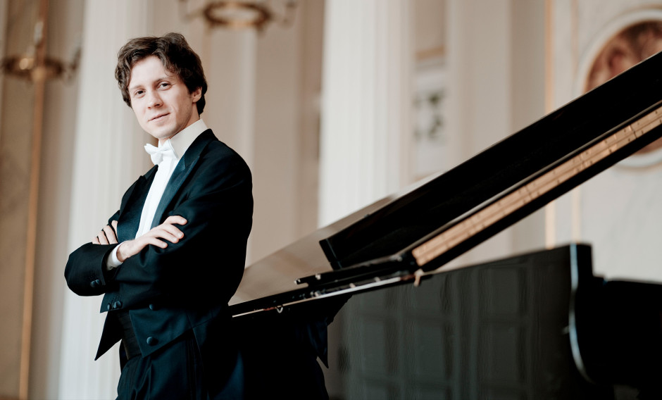 Portrait des Pianisten Rafał Blechacz   