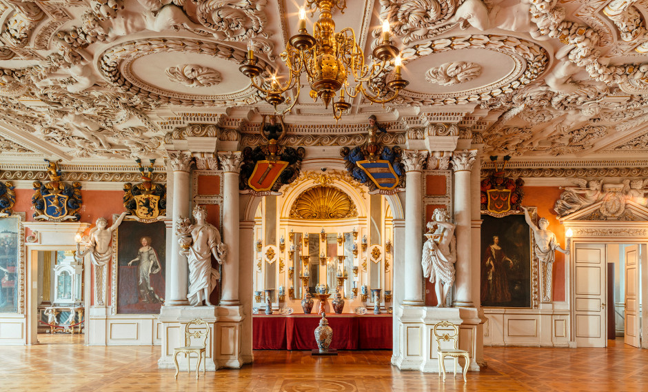 06 Gotha, Festsaal Schloss Friedenstein:  