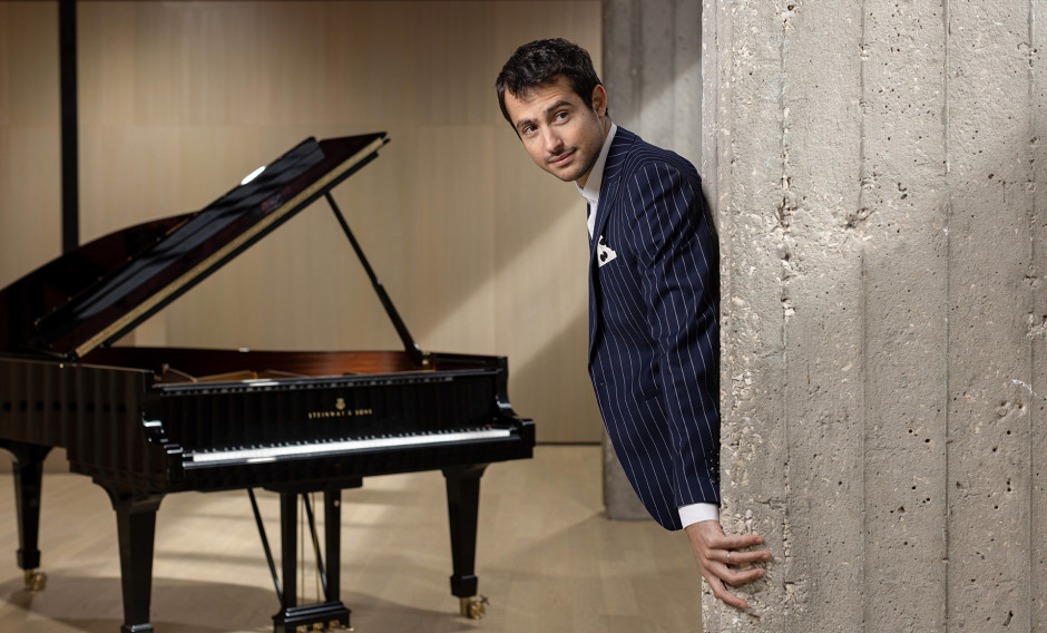 Guy Minuts Portrait des Jazzmusikers Guy Mintus