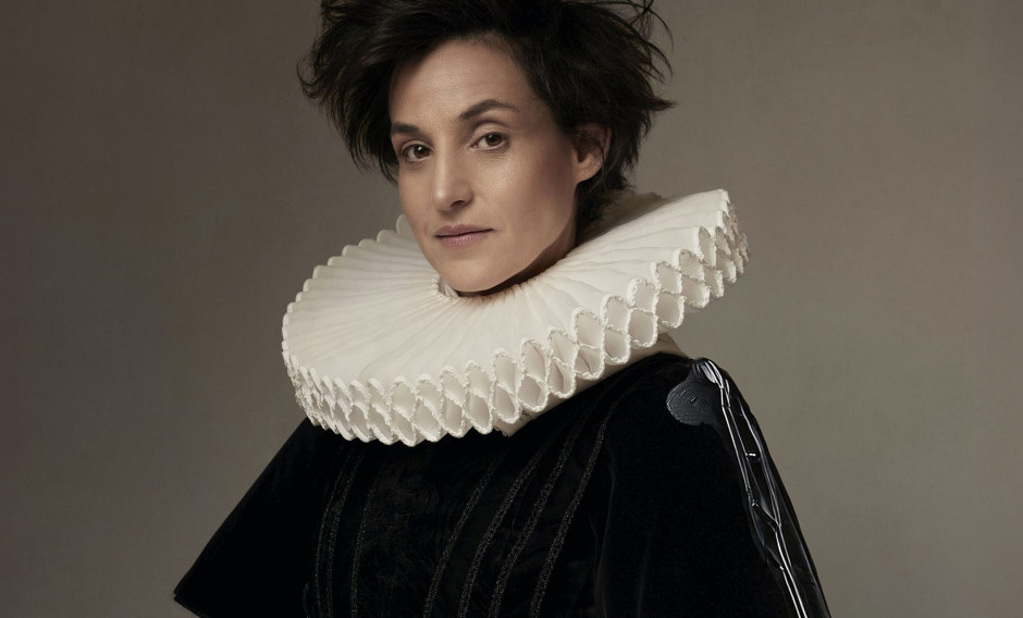 Portrait der Cembalistin Tamar Halperin   