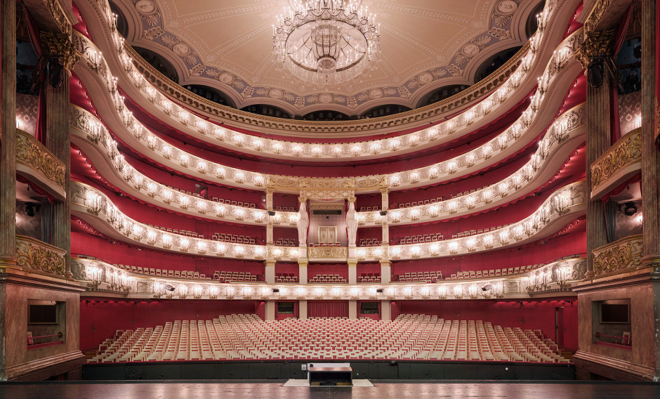 Blick in den Zuschauerraum des Nationaltheaters München