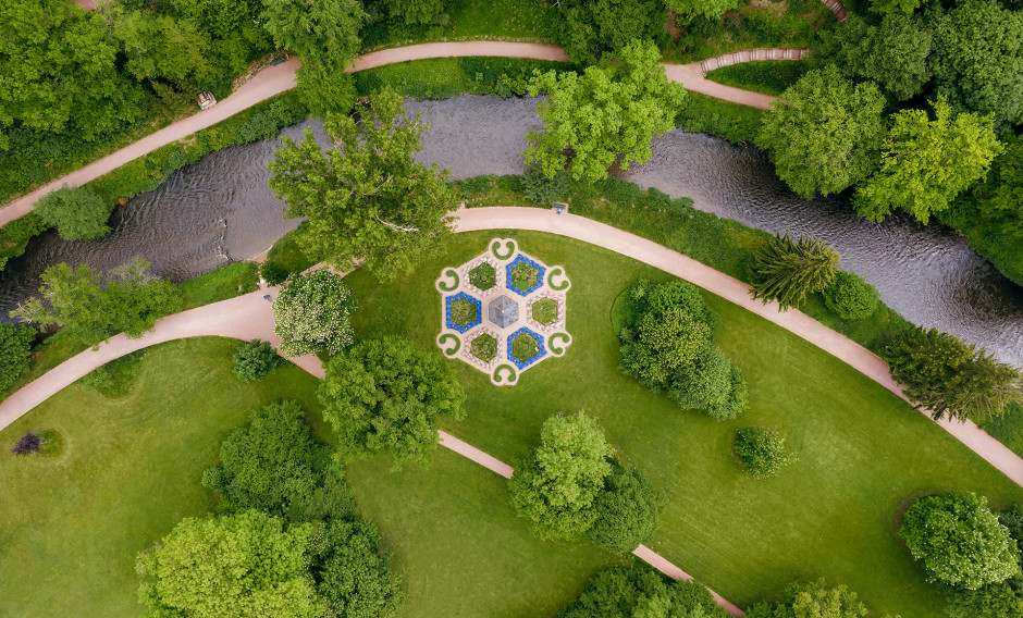 06 Weimar, Schloss Tiefurt, Schlosspark: 