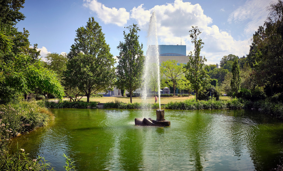 07 Baden-Baden Festspielhaus, Park: 