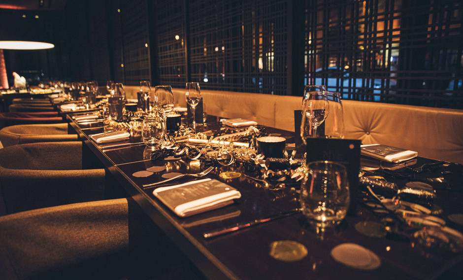 Das Restaurant "Moriki" im Hotel Roomers Baden-Baden  