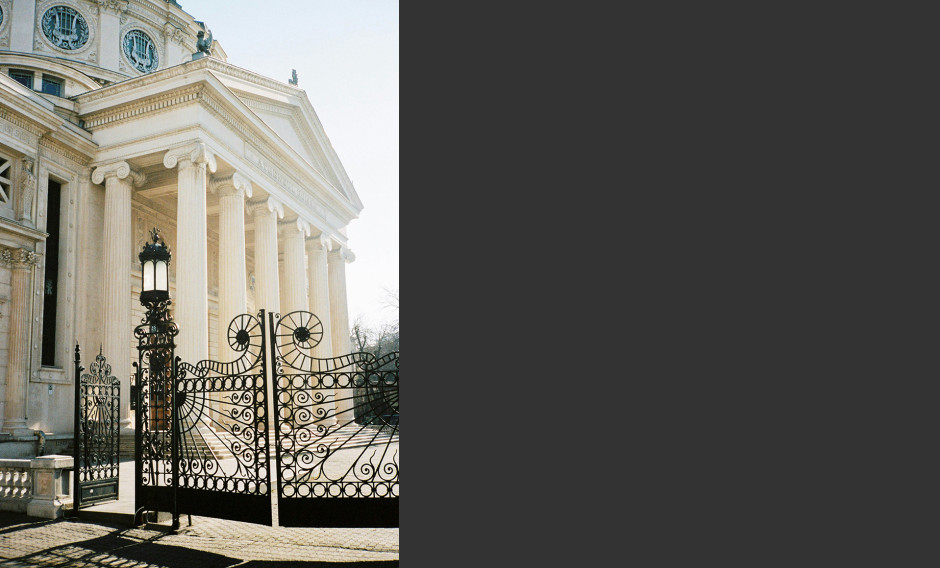 Portikus des Athenaeums in Bukarest