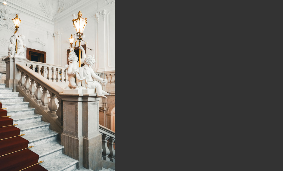 07 Dresden, Residenzschloss, Treppe: 