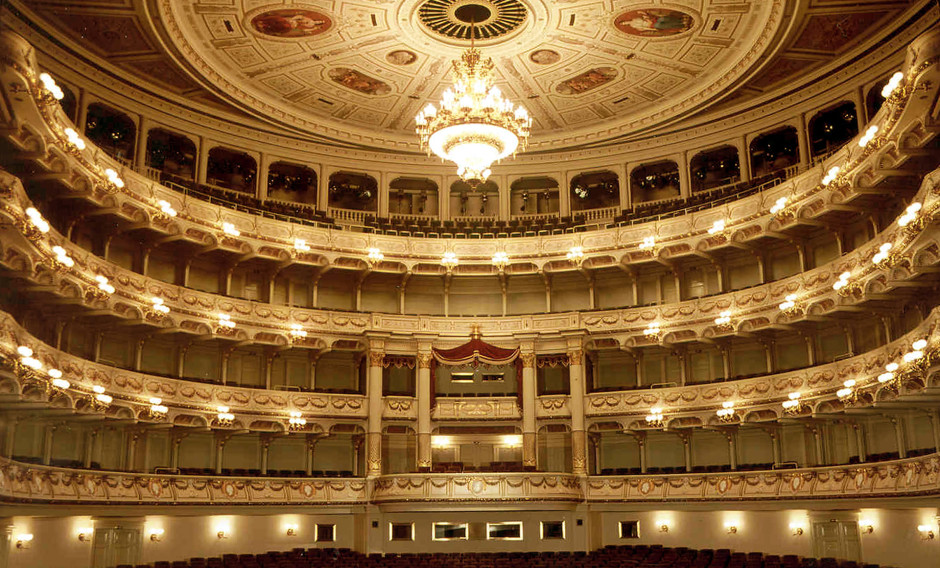 Zuschauerraum der Semperoper Dresden