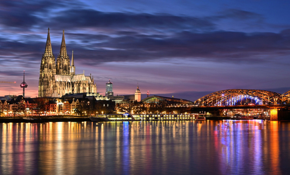 Köln Köln bei Nacht