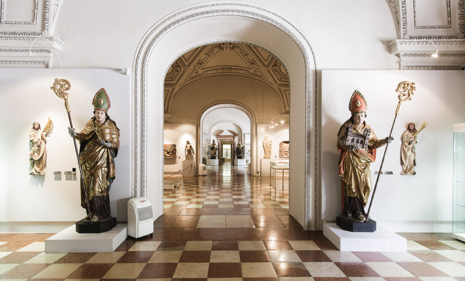 Innenräume im Dommuseum Salzburg    