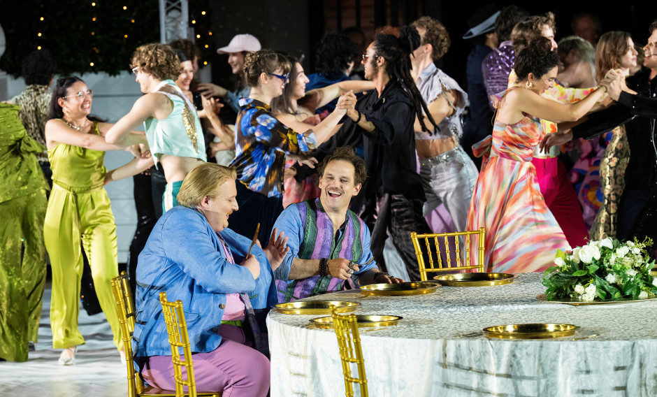 07: Szene aus "Jedermann" bei den Salzburger Festspielen   