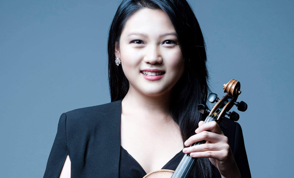 Portrait der Violinistin Emily Sun   