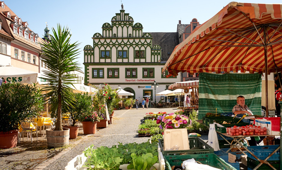 07 Erfurt, Marktplatz:  