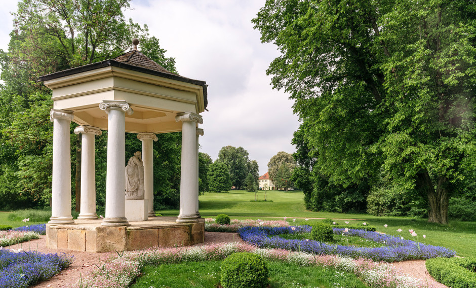 07 Weimar, Schloss Tiefurt, Schlosspark: 