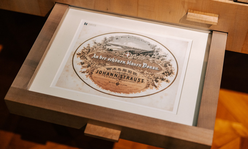 Johann Strauss Museum Detailansicht im Johann Strauss Museum/Johann Strauss Wohnung