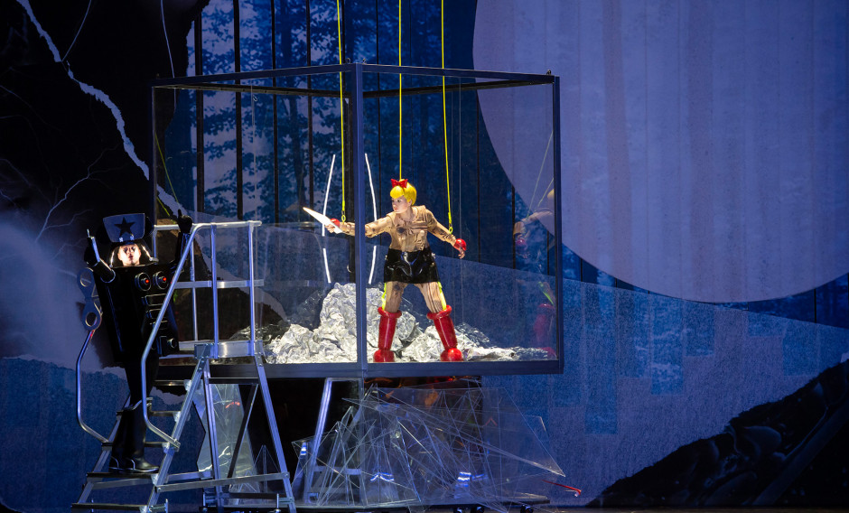 08 Berlin, Staatsoper Unter den Linden, Szene aus "Die Zauberflöte": 