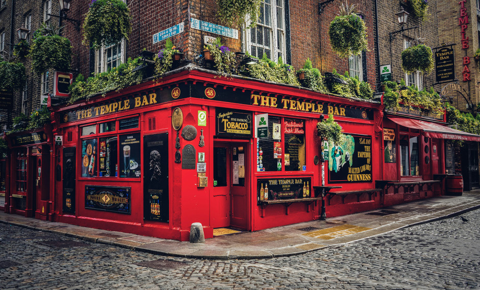 Dublin The Temple Bar in Dublin