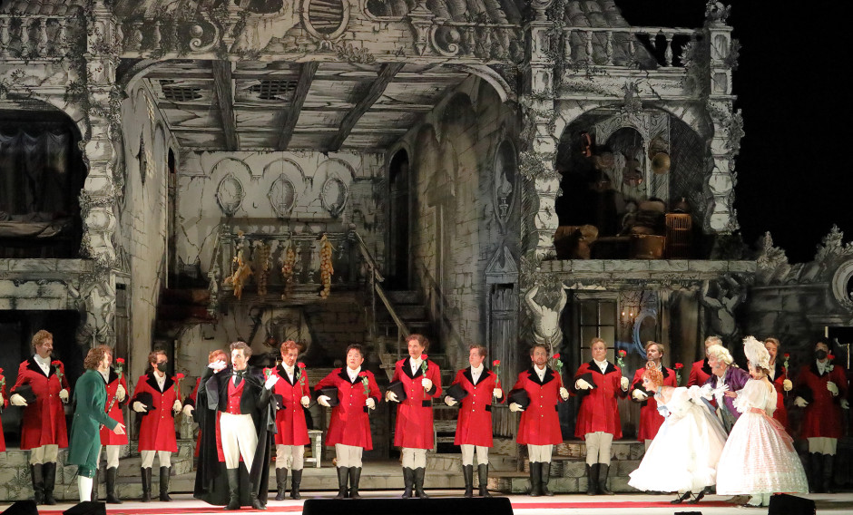 08 München, Bayerische Staatsoper, Szene aus "La Cenerentola": 