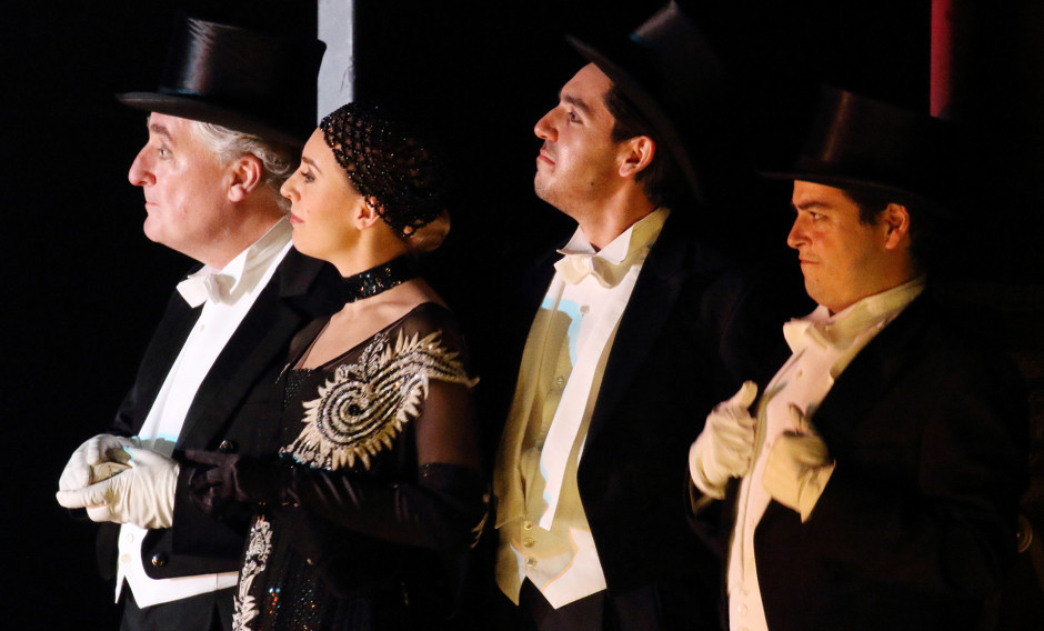 08 München, Nationaltheater, Szene aus "La Traviata": 