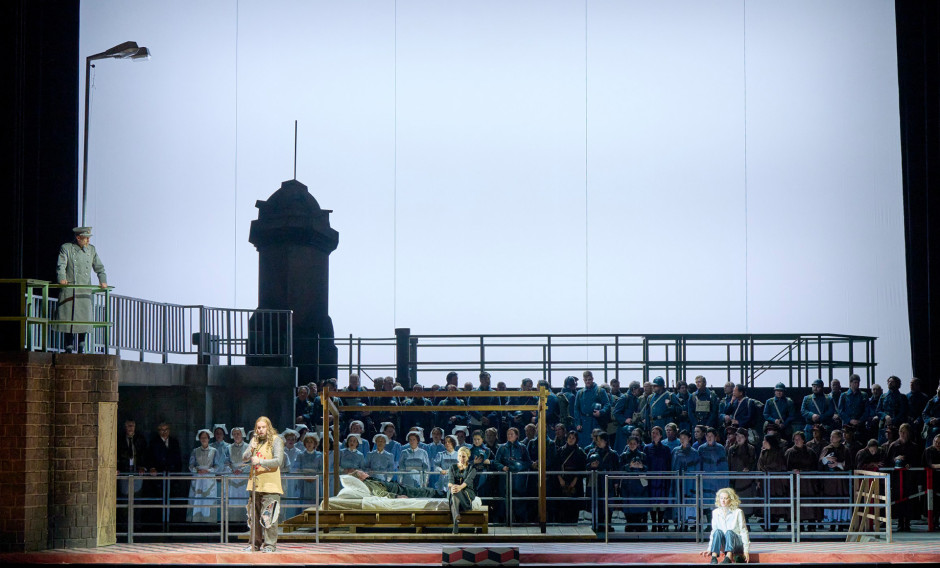 08 Wien, Staatsoper, Szene aus "Lohengrin": 