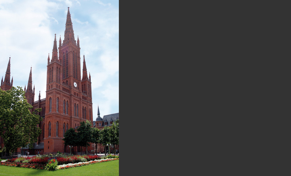 Die Marktkirche in Wiesbaden    