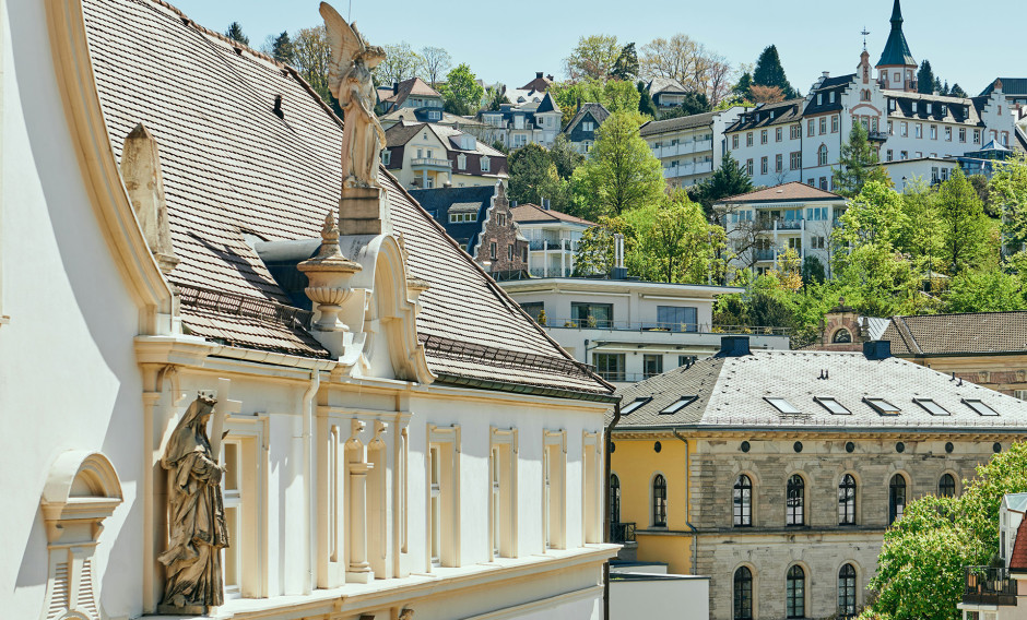 Blick auf die Altstadt von Baden-Baden