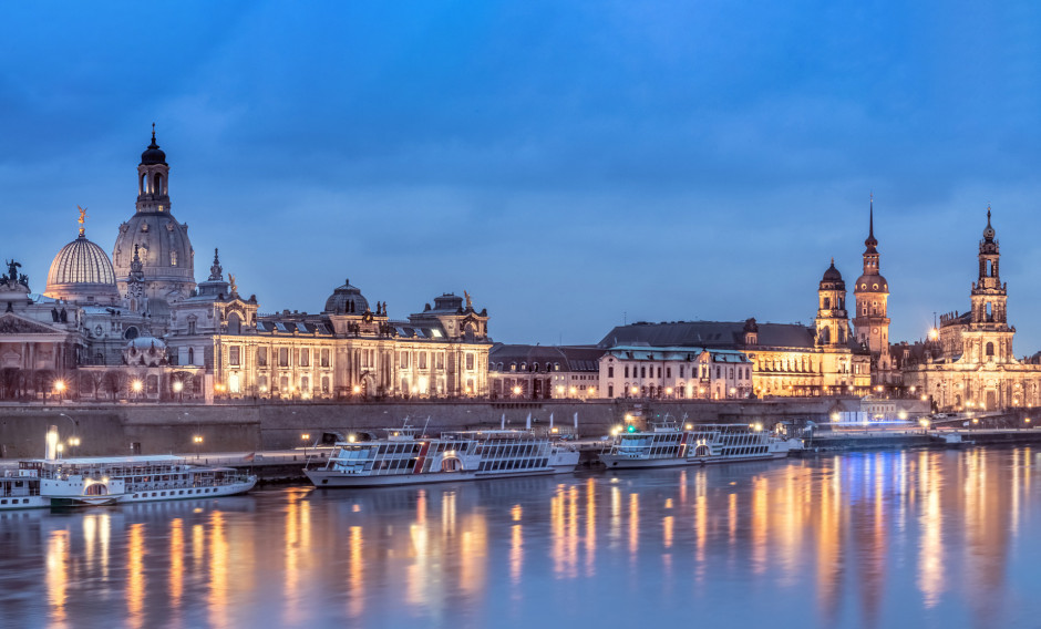Der "Canaletto-Blick" auf Dresden   