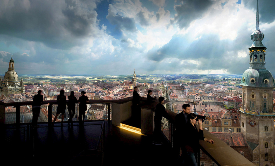 Panometer, Ausstellung «Dresden im Barock«