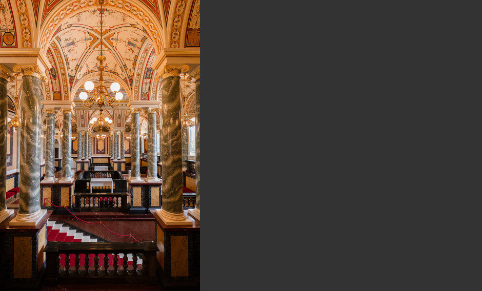 09 Dresden, Semperoper, Innenarchitektur: