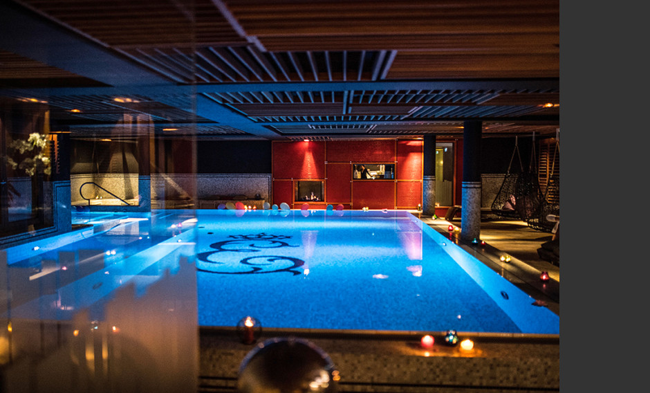Hotel Erbprinz Wellnessbereich mit Pool im Hotel Erbprinz in Ettlingen