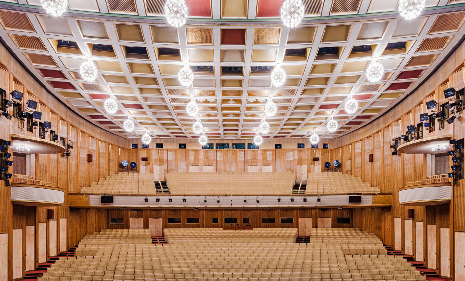 Zuschauerraum im Opernhaus Leipzig    