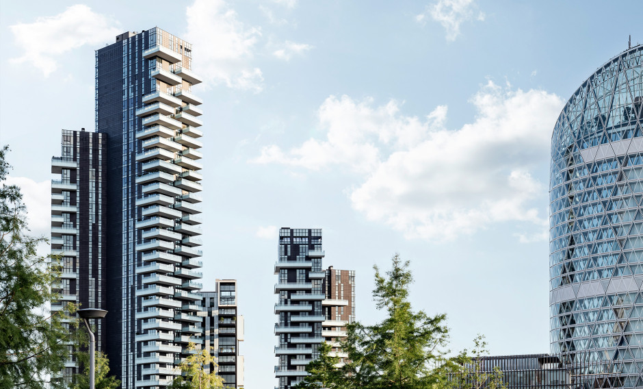 Moderne Architektur in Mailand