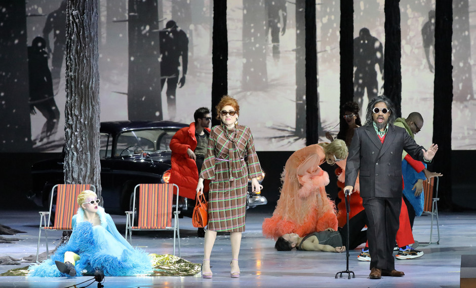 09 München, Bayerische Staatsoper, Szene aus "Dido und Aeneas – Erwartung": 