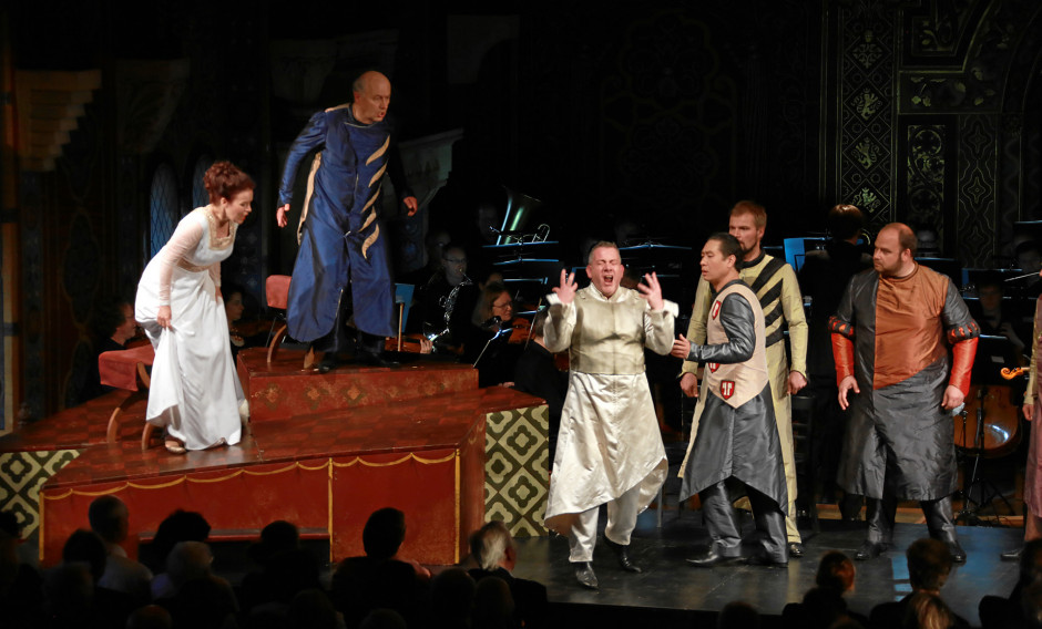 Tannhäuser auf der Wartburg, szenische Aufführung