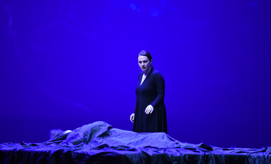 09 Wiesbaden, Staatstheater, Szene aus "Tristan und Isolde": 