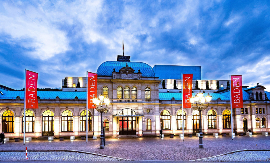 Festspielhaus Baden-Baden Das Festspielhaus Baden-Baden im Abendlicht