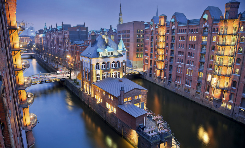 10 Hamburg, Speicherstadt: 