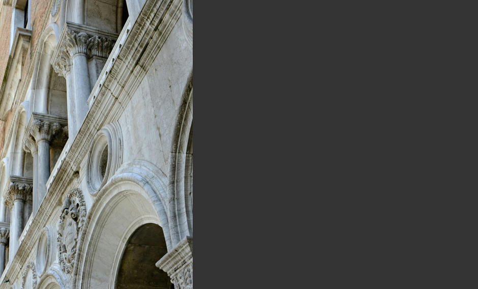 10: Detail der Fassade des Palazzo Ducale in Mantua  