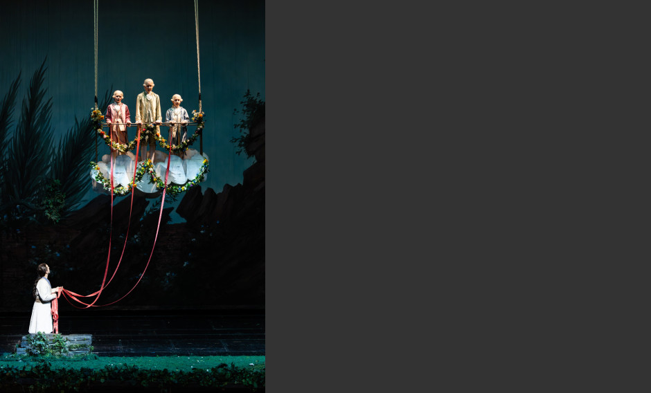Szene aus "Die Zauberflöte" an der Bayerischen Staatsoper   