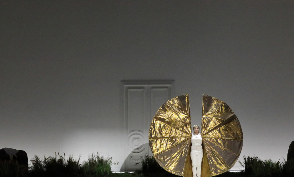 10 München, Bayerische Staatsoper, Szene aus "Lohengrin": 