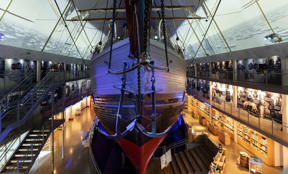 Fram-Museum Oslo Das Polarschiff Fram im Fram-Museum Oslo