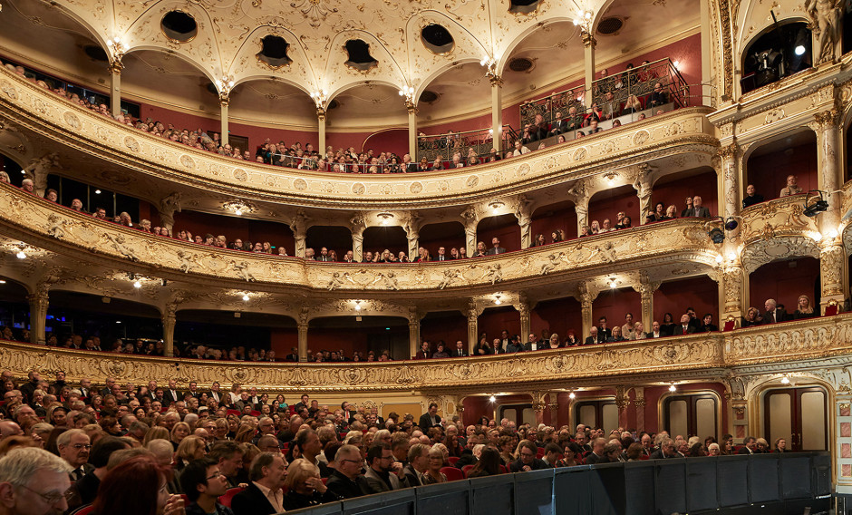 Zürich Opernhaus, Zuschauerraum