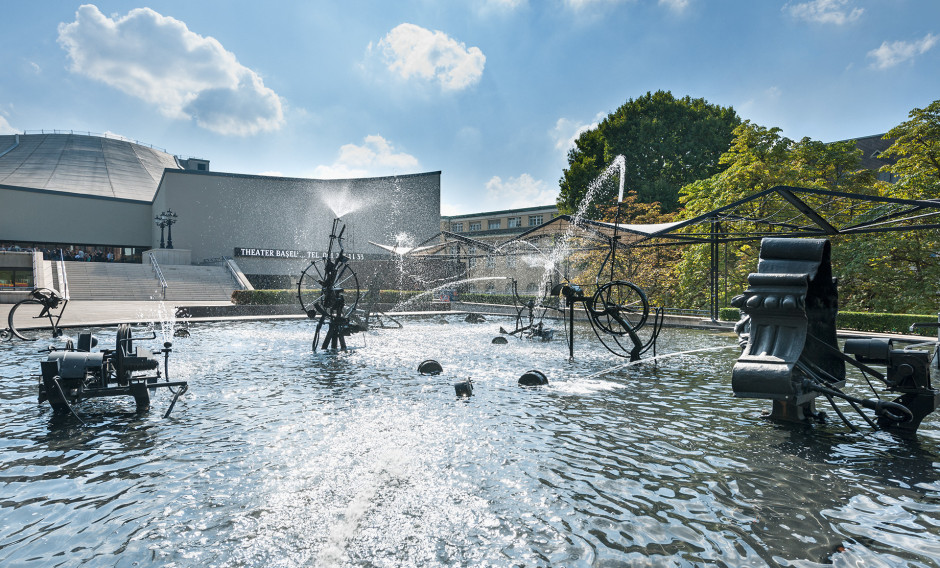 11 Basel, Tinguely Brunnen: 