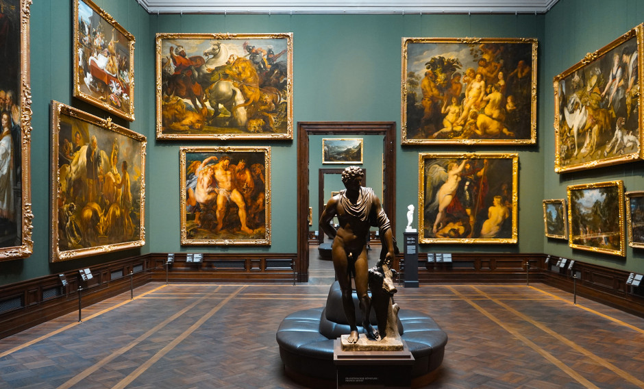 Gemäldegalerie Alte Meister Blick in die Gemäldegalerie Alte Meister