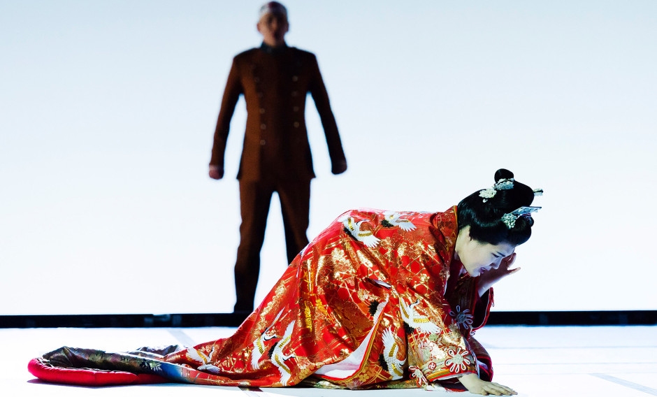 Leipzig Szene aus "Madama Butterfly" an der Oper Leipzig
