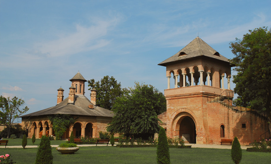 Das Schloss Mogosoaia in der Nähe von Bukarest