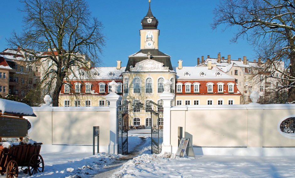 12 Leipzig, Gohliser Schlösschen, Winter: 