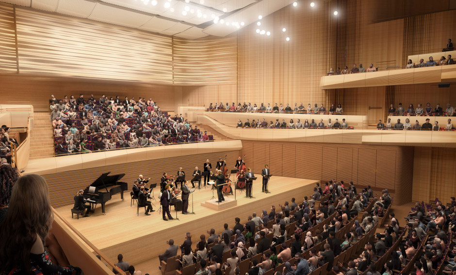 14 New York, David Geffen Hall: 