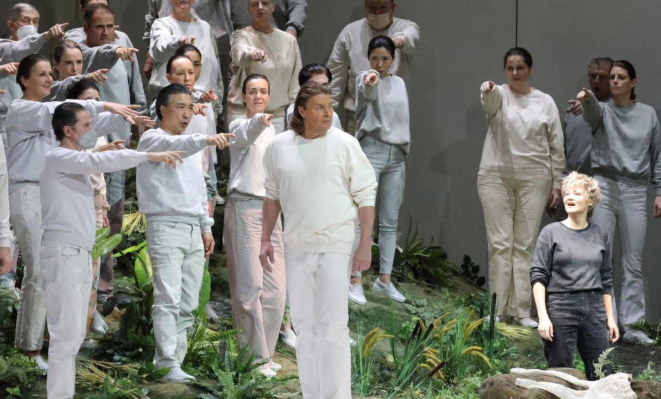 Bayerische Staatsoper, Szene aus "Lohengrin"